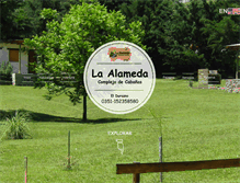 Tablet Screenshot of cabaniaslaalameda.com.ar